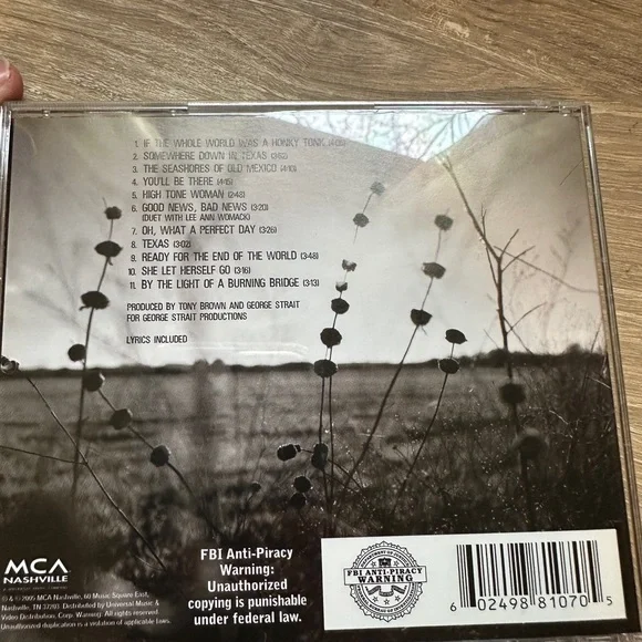 George Strait - Somewhere Down in Texas CD - Picture 2 of 5